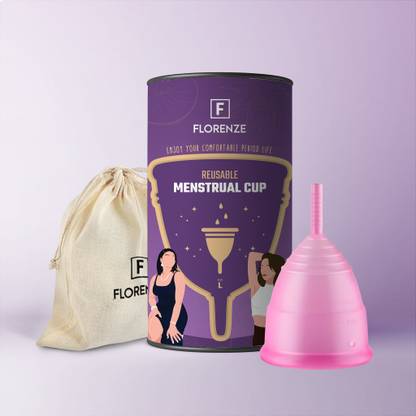FLORENZE Large Reusable Menstrual Cup