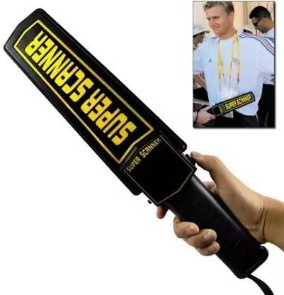 SATTOBISION Hand-Held Metal Detector Super Scanner with Beep Vibrato Advanced Metal Detector