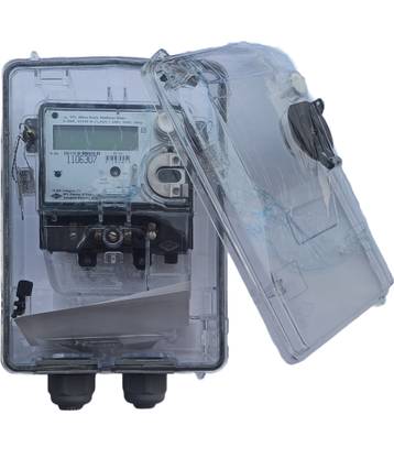 HPL ELECTRIC ENERGY METER CAPACITY 5-30A MULTIPLE FUNCTIONS WITH BOX Metal Electrical Box