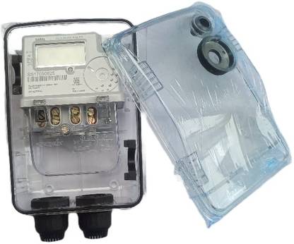 Saral SECURE NET METER FOR SOLAR WITH CAPACITY 10-60A Metal Electrical Box
