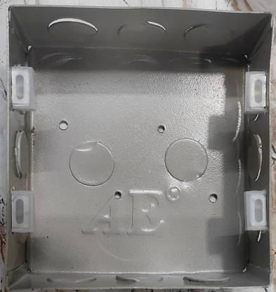 Greenlight 8 Module Metal Box 5X5 Inch Metal Electrical Box