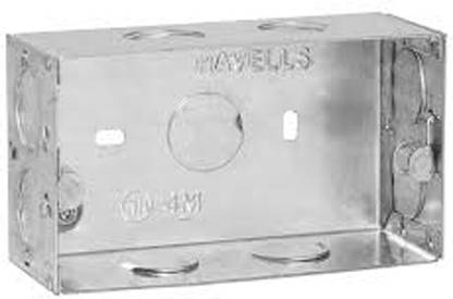 Digital Craft MODULAR METAL BOX ( 4 MODULE ) Metal Electrical Box Metal Electrical Box