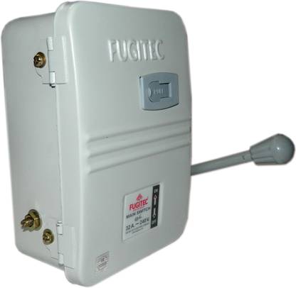FUGITEC 32AMP/240 Volts DP - Main Switch Metal Electrical Box