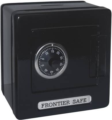 Kinzilla Mini Metal Coin Bank Locker with Keys Kids Money Saving Security Safe Box Cash Box