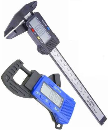 BALRAMA Mini Digital Thickness Gauge for Measuring the Thickness of Small Thin Objects Micrometer Screw Gauge