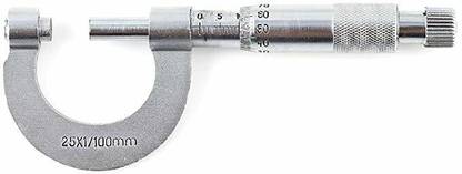 Klab Micrometer With Lock 25 MM Micrometer Screw Gauge