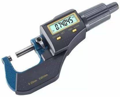 Real Instruments Digital Outside Micrometer Screw Gauge 0-25mm Ideal for measuring dimensions Micrometer Screw Gauge