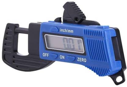 annma products Digital Thickness Meter | High-Precision LCD Gauge | Metal, Paint Micrometer Screw Gauge