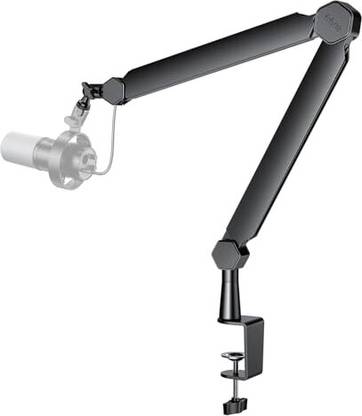 Fifine BM66 Mic Boom Arm, Microphone Stand with Cable Management Channel, Microphone stand