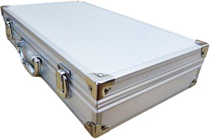 Lyla Mic Gear Storage Box Guide System with Handle Instrument Box Microphone Case Whi Mic