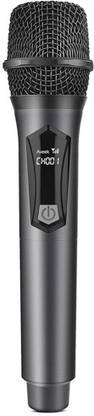 Mocking Bird Wireless Microphone, UHF Cordless Metal Dynamic Mic with Rechargeable Receiver Wireless Mic for Youtube, Karaoke, House Parties, Singing, Speech (160 ft Range)