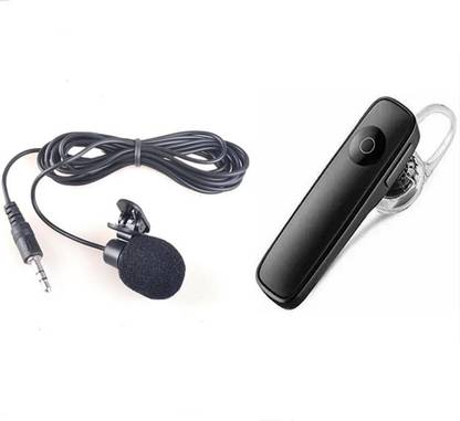 KYTOLACX Wireless Bluetooth with Mic Sound Button & coller mike audio video recorder wireless