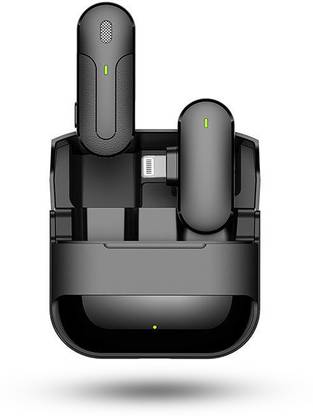 MOBIZAC Lavalier iPhone Mic with Superior Noise Reduction & Charging Case Wireless Microphone for Youtubers