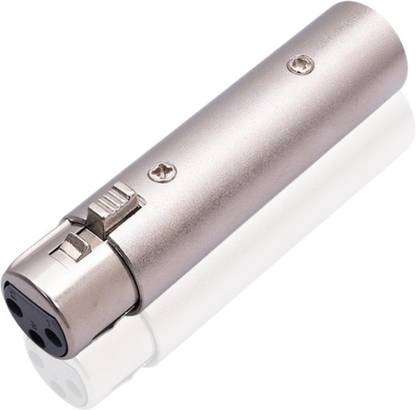 TechBlaze XLR Male to XLR Female Adapter 3 Pin XLR Audio Microphone Cable XLR Extension Adapter Connector