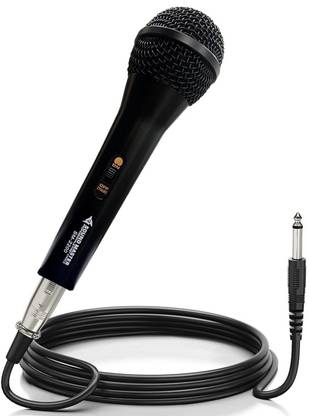 IMAGINEA SM-2200 Professional Dynamic Vocal Mic with XLR 1/4'' Audio Connection Cable Handheld Mic Compatible with Karaoke Machine/Speaker/Mixer for Karaoke Singing