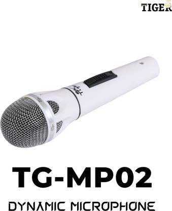 TIGER Dynamic Vocal Microphone Handheld Corded Mic Multi-Purpose Wired MICROPHONE MIC MIC