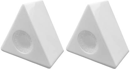 PEARL MIC ID Logo Branding | MIC Logo Station | MIC Flag | With Self Adjusting Foam | Acrylic | Triangular | Size (L * B) = 4 * 2.25 INCH |