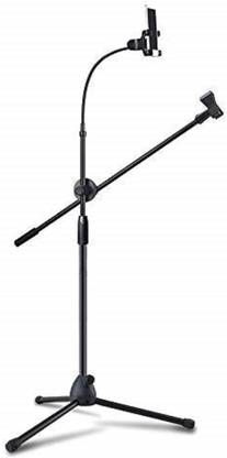 Corslet Microphone Stand with Mobile Holder GH-208 Microphone Holder Stand for Mic Stand Microphone Stand with Mobile Holder