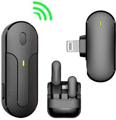 MOBIZAC iPhone Microphone with Superior Noise Reduction & Charging Case Wireless Mic for Podcast Recording and Teaching Microphone