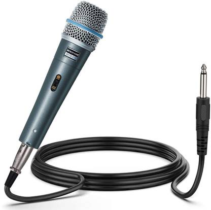 darkingwings Dynamic Mic Cardioid Vocal Microphone XLR To Mono Cable Full Metal Microphone Dynamic Micophone
