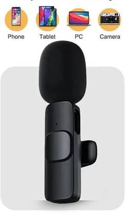 Bomber K8 Wireless PLUG AND PLAY MIC Type-C & Lightning Connector MIC WIRELESS MICROPHONE