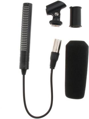 Lyla Camera Interview Microphone Video Audio Recording Mic for Nikon Canon Camera DV Mic