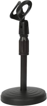 Clethics Adjustable Microphone stand for Table Mic to Recording Audio, Podcast or Karaoke Microphone Holder