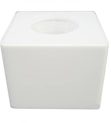 PEARL MIC ID | MIC Logo Station | MIC Flag | for Microphone with SELF Adjusting Foam | Acrylic | Square | Size (L * B) = 3 * 2.25 INCH | Pack of 1