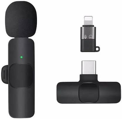 Satvik New K8 Wireless Mic for Online class, interviews, YouTube Wireless
