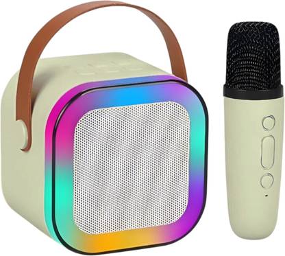 BLS Karaoke Sound System For Kids & Adult WIRELESS MIC AND BLUETOOTH SPEAKER , TYPE C CHARGING CABLE