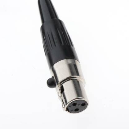 Calandis Microphone XLR 3-pin Connector Lavalier Microphone Plastic Clip Microphone XLR 3-pin Connector