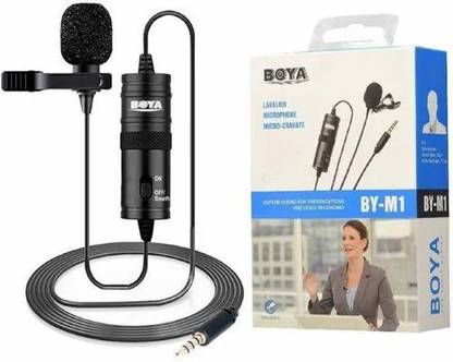 Subliminate by.M1 Omnidirectional Lavalier Condenser Microphone with 20ft Cable Wired Microphone