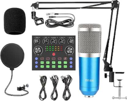 Urban Infotech BM800 Broadcasting Studio Recording Condenser Microphone Set Broadcasting Studio Recording Microphone