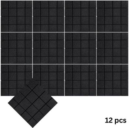 Urban Infotech 12Pack Acoustic Sound Proof Foam Panels Echo Tile for Studio Home Gaming Studio Acoustic Sound Proof Foam Panels