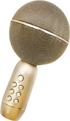 QAWACHH Wireless Karaoke Microphone Mic Portable Bluetooth KTV Music Singing Speaker Karaoke mic