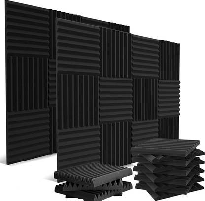Urban Infotech Noise Reducer Echo Blocker Sound Proof Acoustic Foam Tiles for Recording Studio Noise Reducer