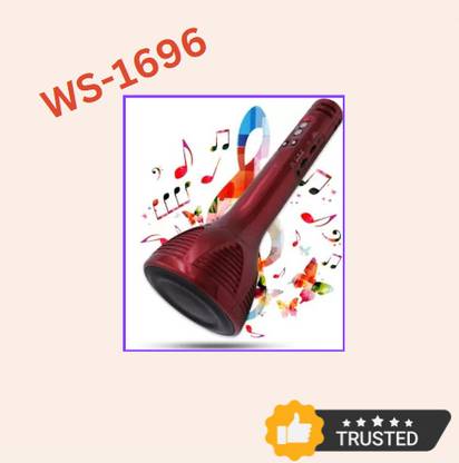 ELECROWORLD WS-1698 WIRELESS BLUETOOTH MIC WITH SPEAKER