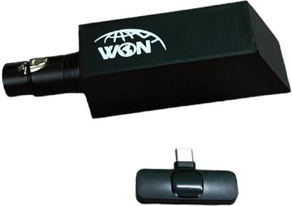 WON Brand Wn-T12 wireless mic device with receiver type c support Brand Wn-T12 wireless mic device with receiver type c support