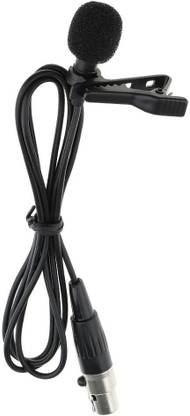 Lyla Wireless Microphone XLR 3-pin Connector Lavalier Microphone Metal Clip Mic