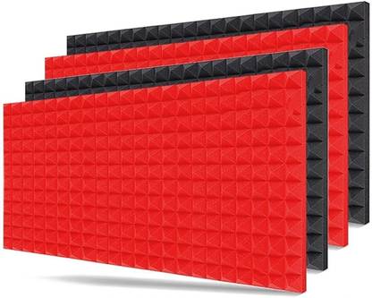 IMAGINEA Acoustic Foam 6x3ft Sheet Soundproof Panels for Wall Room Noise Reducer(4qty) Soundproofing Noise Reduction Acoustic Panels | 6x3 2” Thick, Professional