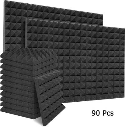 Urban Infotech Acoustic Foam Panels 2"x12"x12" High Density Sound Absorber Sound proofing