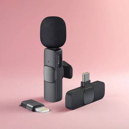 FlexPro Wireless Bluetooth Mic – K8 MIC for Vlogging Microphone