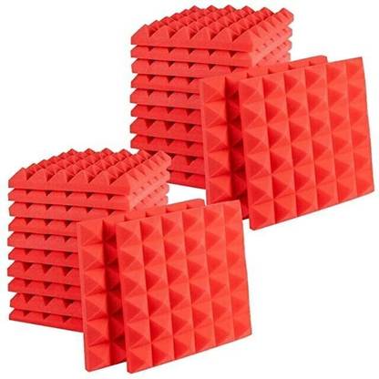 Urban Infotech 3D Pyramid Acoustic Foam Sound Observer For Studio & Home Noise Reduction 24 pcs