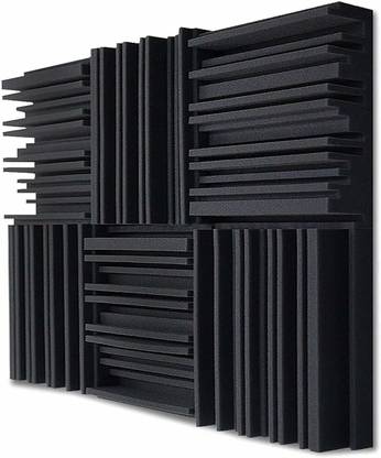 Urban Infotech Line Diffuser Acoustic Wall Foam Pannel for Studio ,Gaming Room High Resilience Noise Reducer 6 Pcs