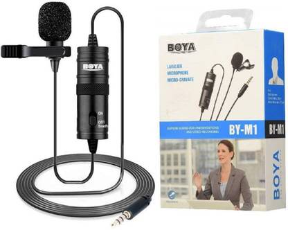 Boya BY-M1 High-Quality Sound Recording Microphone with 20ft Audio Cable Boya BY-M1 High-Quality Sound Recording Microphone with 20ft Audio Cable