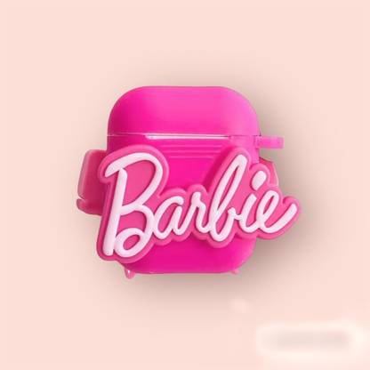 KIDWILL 3D Cute Barbie Stylish Cartoon Pouch Case For Apple Airpods 2 3D Barbie Case
