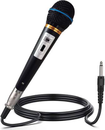 darkingwings Professional Dynamic Mic Cardioid Vocal Multi-Purpose Microphones with XLR Cable Vocal Dynamic Wired Microphone Mic XLR-1/4" Cable for Playback, Singing