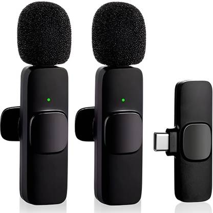 JSG K9 wireless microphone for smartphone camera mic for video recording wireless microphone