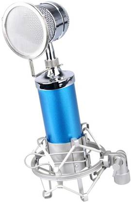 Lyla Plastic Mini Capacitance Mobile iPhone Microphone Blue Mic