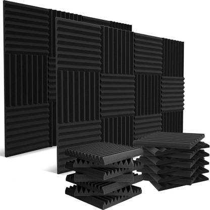 Urban Infotech Wall Noise Reducer Echo Blocker Acoustic Foam Tiles for Recording Studio Home Sound Absorber